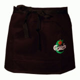 Short Waist Kitchen Apron with Embroidery Wholesale (AP822W)