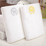 100% Cotton Custom Embroidery Hand Towel with Logo