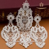 Applique Collar Torchon Lace Trim Water Soluble Chemical Lace for Female Garment