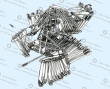 Top Selling Safety Pins, Nickel Safety Pins Alloy Safety Pins