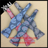 100% Silk Woven Paisley Self Tie Bow Ties for Men