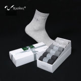 Anti-Bacterial and Anti-Odour Silver Fiber Cotton Socks for Business Men