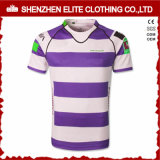 Popular Fashionable Customised Striped Rugby Jersey (ELTRJI-16)