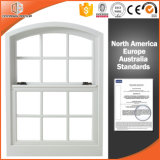 High Quality Double Glazing Window, Popular Circular Side Single and Double Hung Opening Double Hung Window Factory