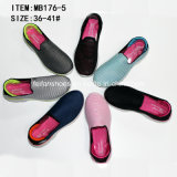 Latest Fashion Low Price Women Slip-on Stripe Sports Casual Shoes (MB176-6)