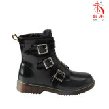 2018 Classic Style Contracted Buckle Ankle Boots Women Shoes (AB670)