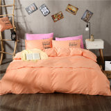 Cheap Price Solid Plain Cotton Printed Bedroom Collection Bedding Set