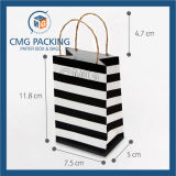 Pure White Kraft Paper Bag (DM-GPBB-033)