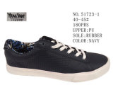No. 51723 White and Black Men's Casual Shoes Stock Shoes