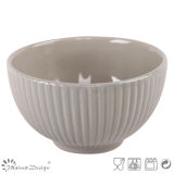 13.5cm Embossed with Stripe Cereal Bowl