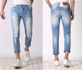 Stretch Skinny Size Men Ripped Jeans for Men (JC3359)