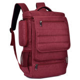 Popular Purple Nylon Sports Backpack Message Briefcase Laptop Backpack Bag (FRT4-41)