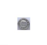 Metal Silver Plated Button, Laser Jeans Button (GZHY-KA-100)