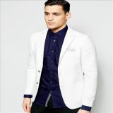 2016 Fashion New Style White Slim Fit Suits for Men