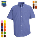 Men's Multi Color Short Sleeve Pilot Uniform Work Shirt