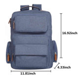 Casual Bag Blue 15.6-Inch Notebook Canvas Laptop College School Backpack