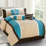 Wholesale Home Textile Suede Embroidery Bedding Set