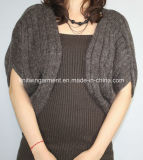 Women V Neck Cardigan Sweater by Knitting (12AW-219)