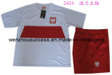 Football Jersey and Short Set (Poland Home Jersey and short)