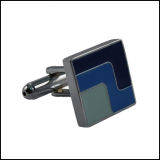 Square Metal Cufflink, Custom Clothing Accessories (GZHY-XK-019)