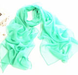 32 Colors Chiffon Solid Color Long Scarf