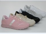 Wholesale Sports and Casual Women Shoes with PU Upper and Injected Outsole