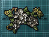 Garment Accessories Sequins Patches Flower Embroidery Patch Ym-2