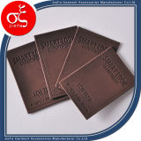 Embossed Leather Patches/Clothing Brands Patch Leather