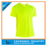 Cheap 100% Polyester Dry Fit Running Shirts for Race