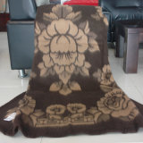 100% Yak Wool Jacquard Blankets/Yak Cashmere Blankets/Wool Blankets
