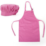 Good Design Cheap Promotional Art Apron with Lobster Printed Hat