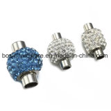 Rhinestone Stainless Steel Magnet Clasp