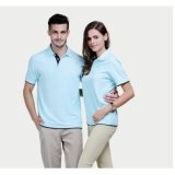 100% Cotton OEM High Quality Dry Fit Blue Wear New Design Polo T-Shirts for Men