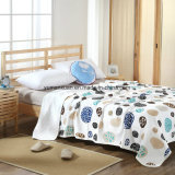 Knitted 100%Cotton Quilt of Textile for Summer Ston