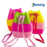 Charm-Hottest Silicone Bucket Backpack with Bracelet with Free Macaroon