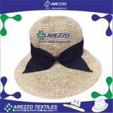 Women's Bucket Paper Straw Hat (AZ008A)