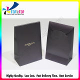 Custom Logo Printed Black Bag for Jewelry Packaging