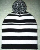 Beautiful Stripe Keep Warm Knitting Cap (S-1077)