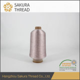 Metallic Embroidery Thread for Ribbon Embroidery with Free Sample