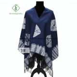 New Design Winter Fashion Thickened Cloak Furcal Geometry Shawls
