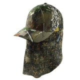 Custom Promotional Cap High Quality Camouflage Snapback Cap Baseball Hat with Ear Flap Sports Protection