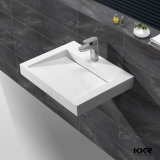 Solid Surface Bathroom Furniture Wall Hung Wash Basin