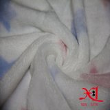 Textile Coral Fleece Flannel Printing Flowers Fabric
