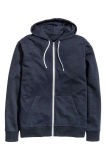 Mens Cotton 60%; Polyester 40% Hooded Jacket