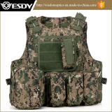 Military Assault Combat Airsoft Tactical Vest for Sports Games