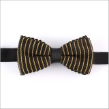 Men's Fashionable 100% Polyester Knitted Bow Tie (YWZJ 89)