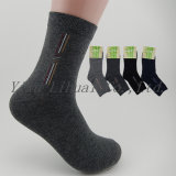 Custom Combed Cotton Comfortable Mens Business Crew Socks Dress Socks