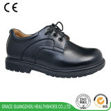 Grace Ortho Children Black Leather School Shoes Preventing Flat Foot