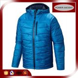 2015 Fashion Mens Shiny Blue Quilted Durable Down Jacket
