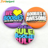 Customized Fashion Button Badge with Safety Pin